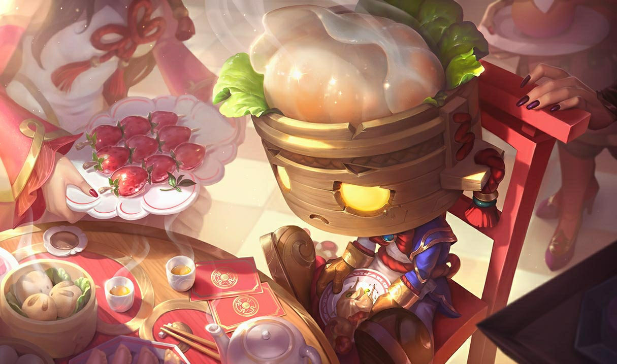 Dumpling Darlings Amumu splash art