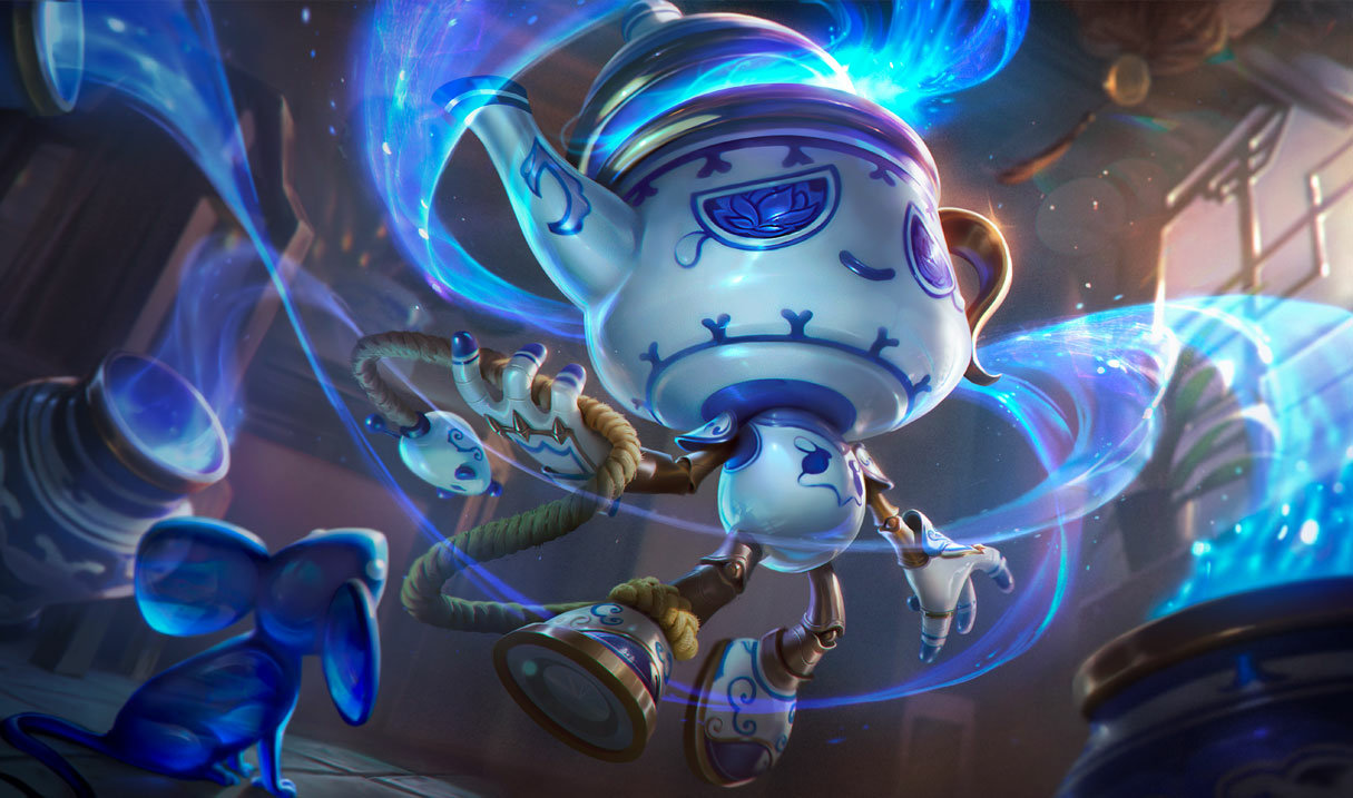 Porcelain Amumu splash art