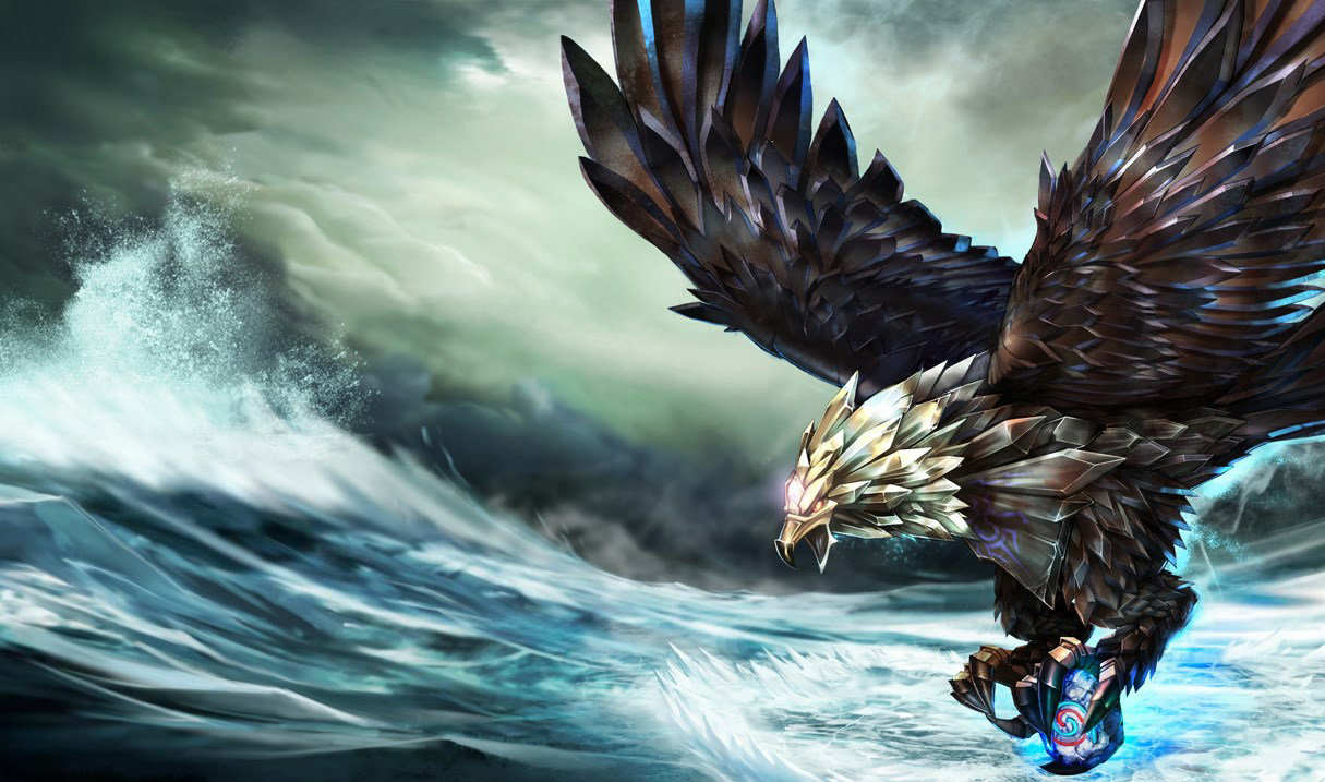 Bird of Prey Anivia splash art
