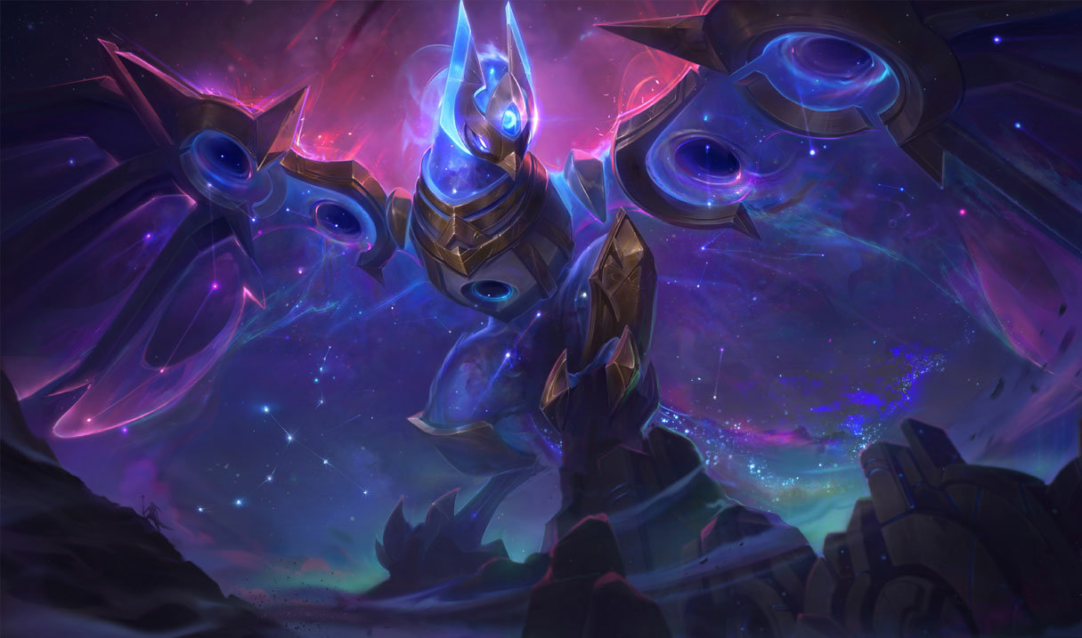 Cosmic Flight Anivia splash art