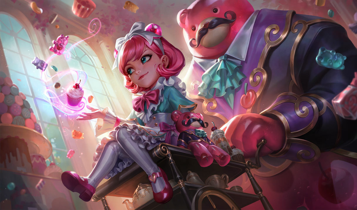 Cafe Cuties Annie splash art