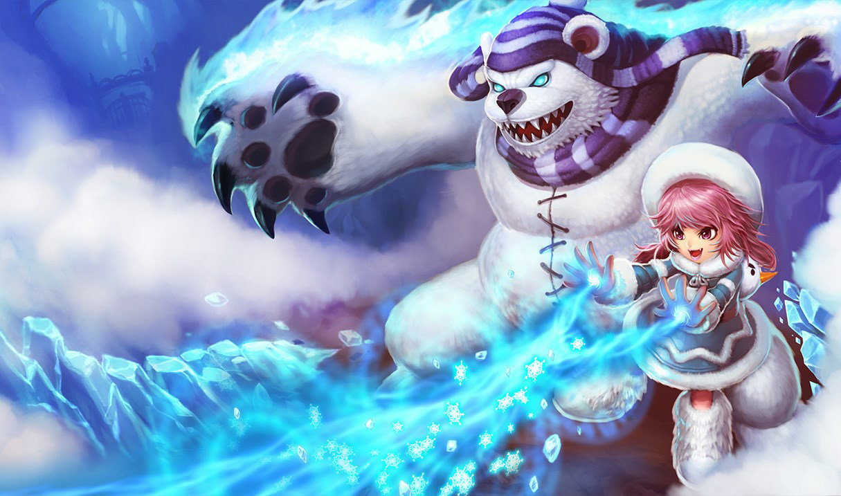 Frostfire Annie splash art