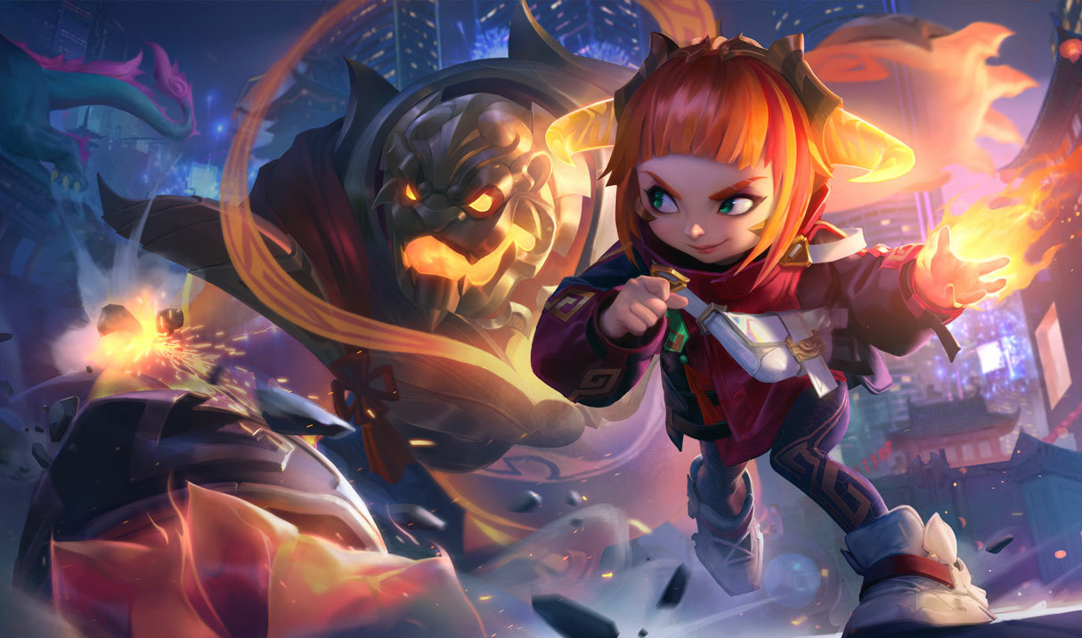 Lunar Beast Annie splash art