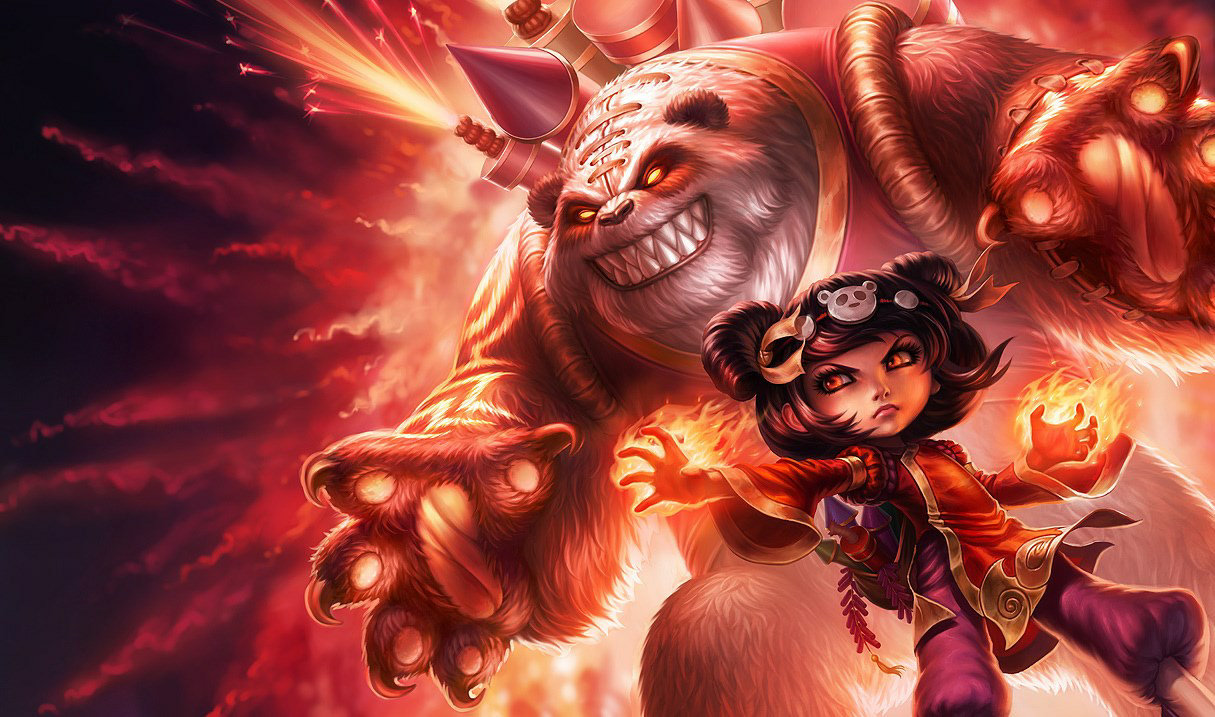 Panda Annie splash art