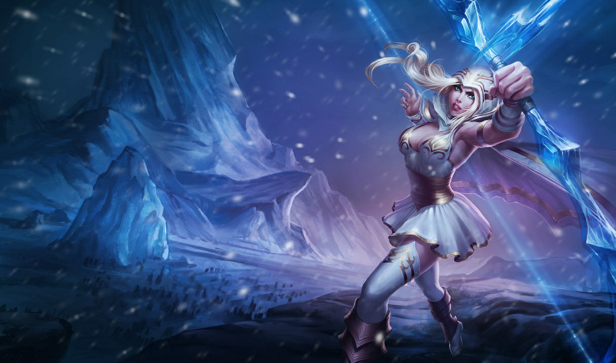Freljord Ashe splash art