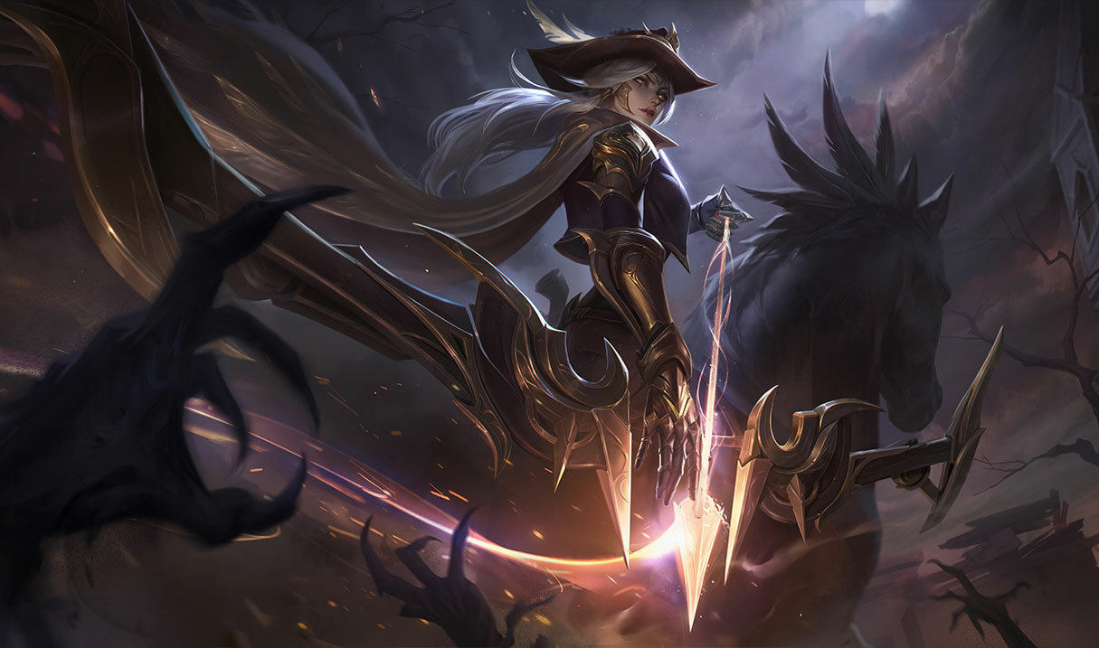 High Noon Ashe splash art