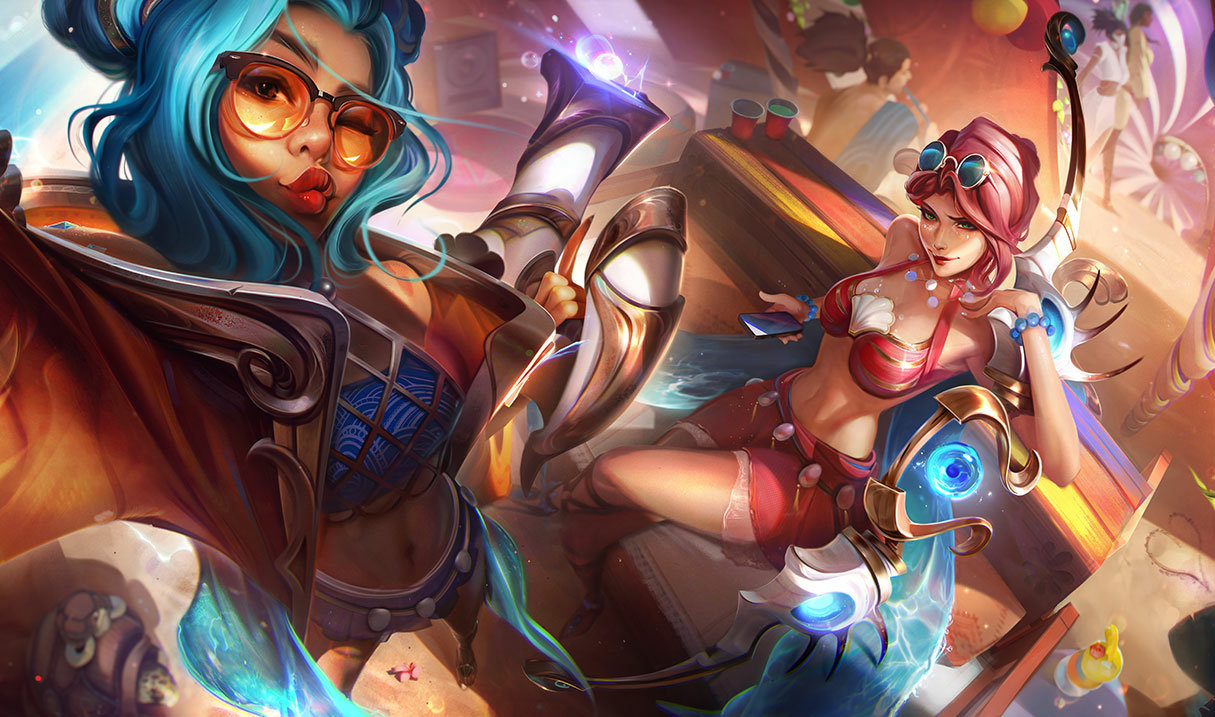Ocean Song Ashe splash art