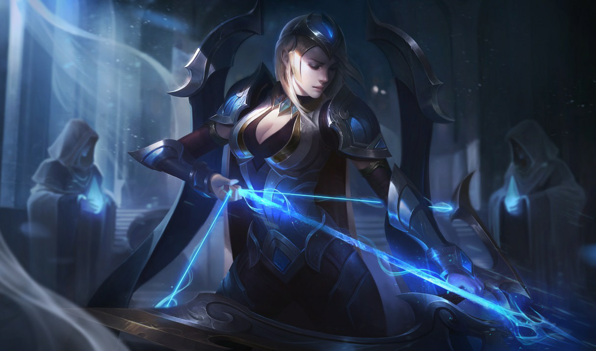 Worlds 2017 Ashe splash art