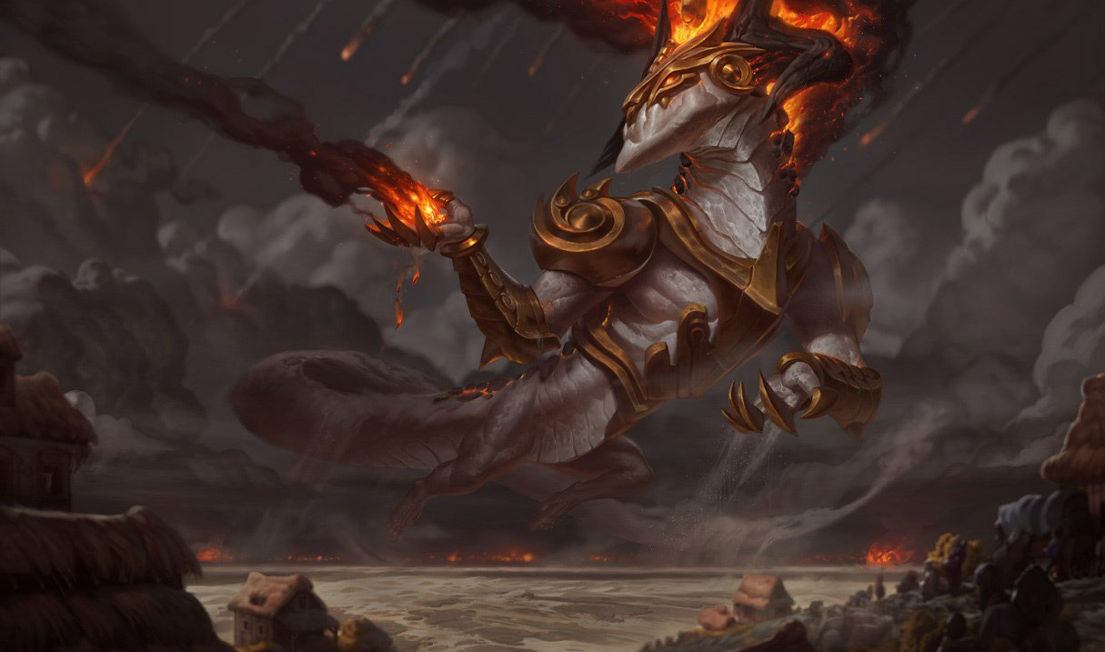 Ashen Lord Aurelion Sol splash art