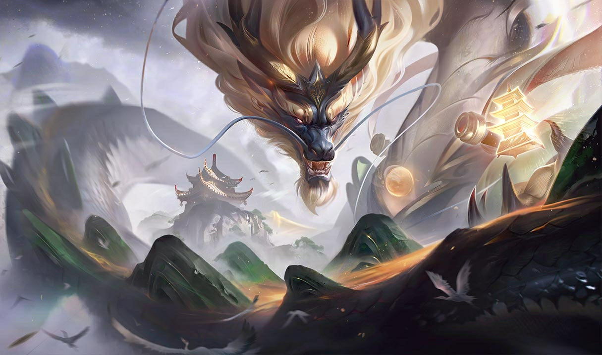 Divine Architect Porcelain Aurelion Sol splash art