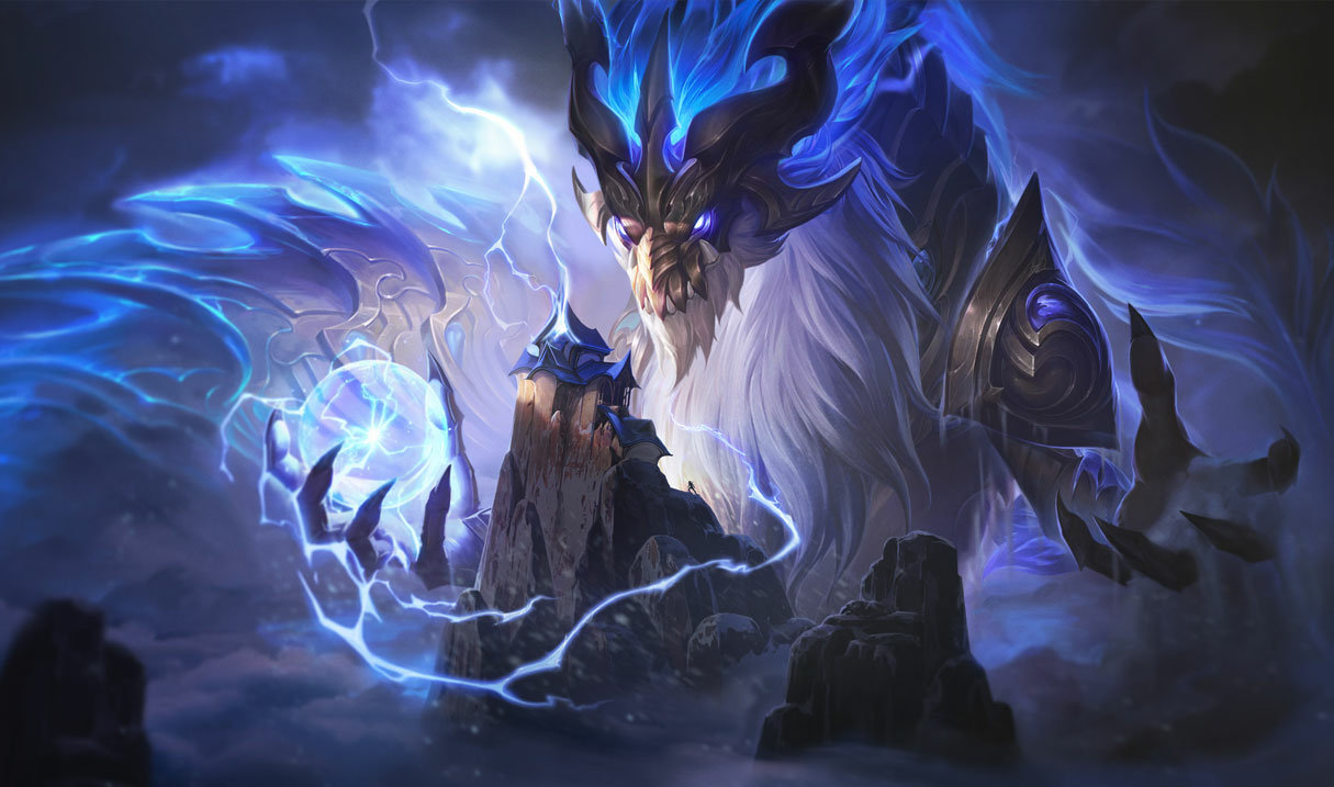 Storm Dragon Aurelion Sol splash art