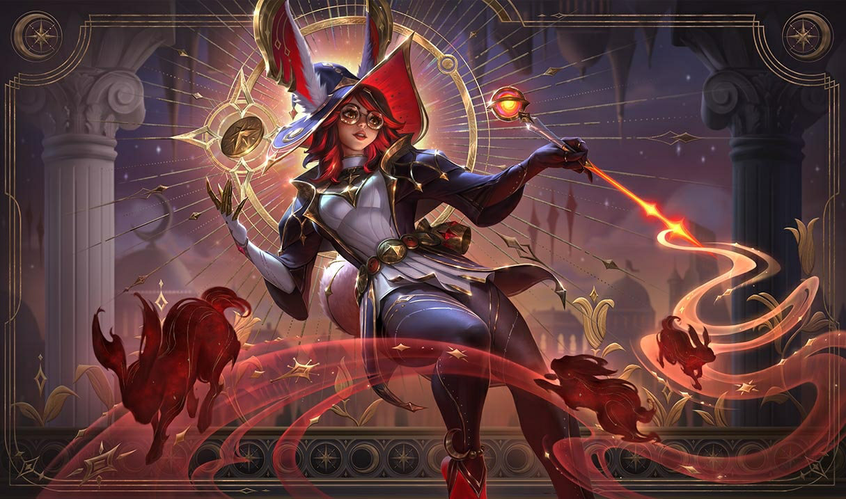 Arcana Aurora splash art