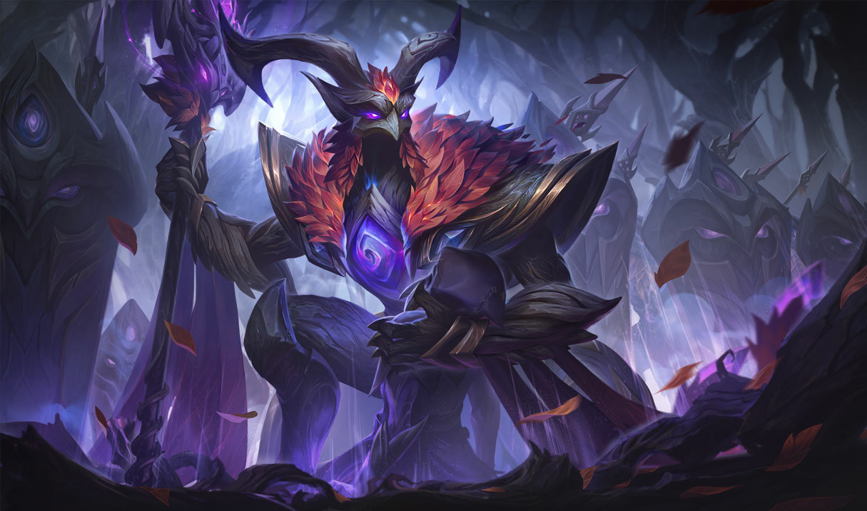 Elderwood Azir splash art
