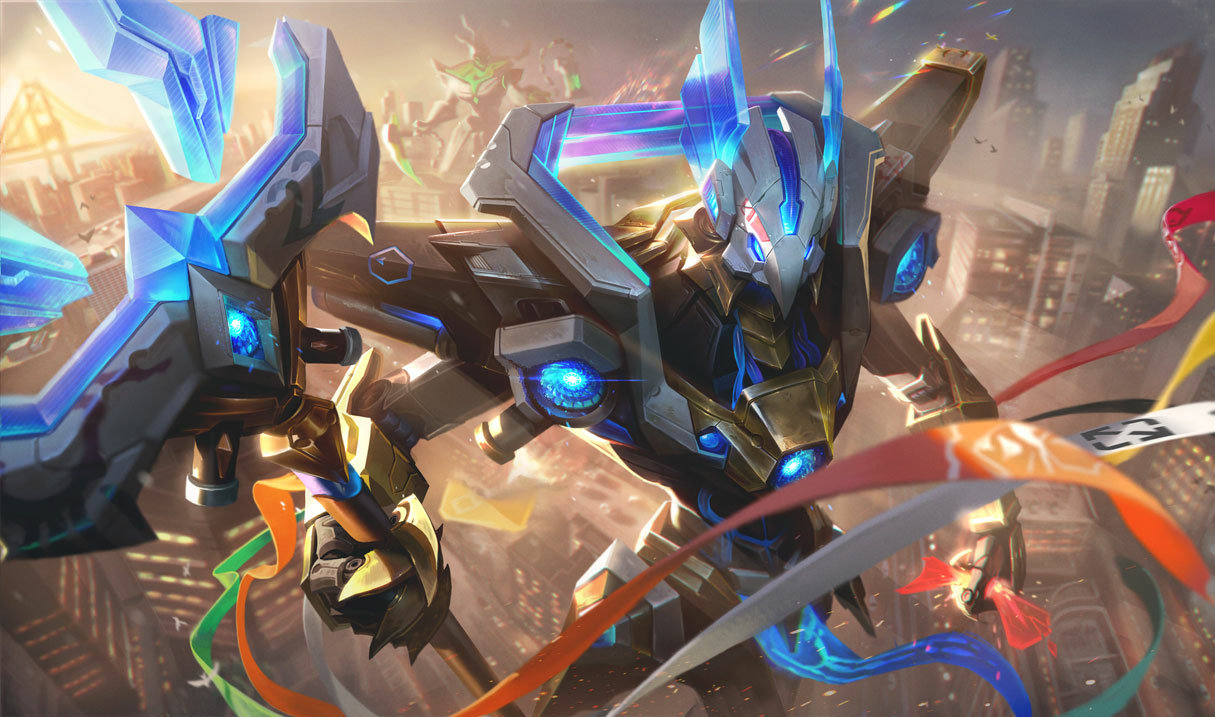 Worlds 2022 Azir splash art