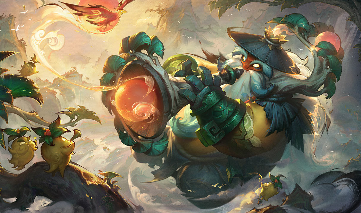 Shan Hai Scrolls Bard splash art