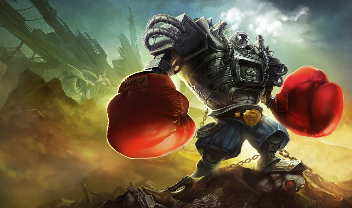 Boom Boom Blitzcrank splash art