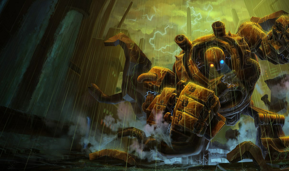 Rustiest Blitzcrank splash art