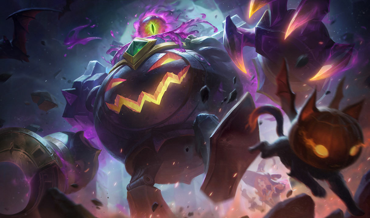 Witch’s Brew Blitzcrank splash art