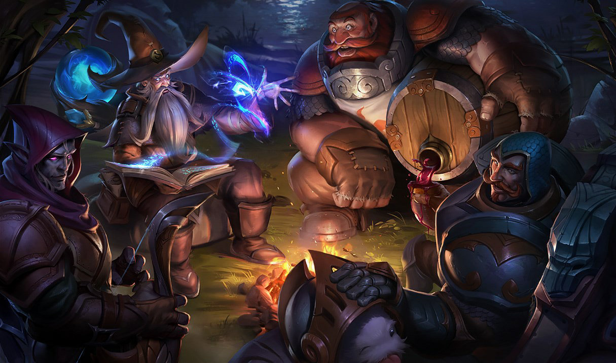 Braum Lionheart splash art