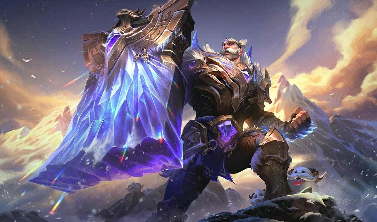 Victorious Braum splash art
