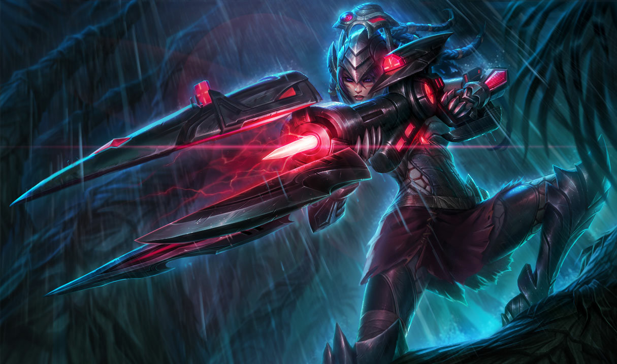 Headhunter Caitlyn splash art