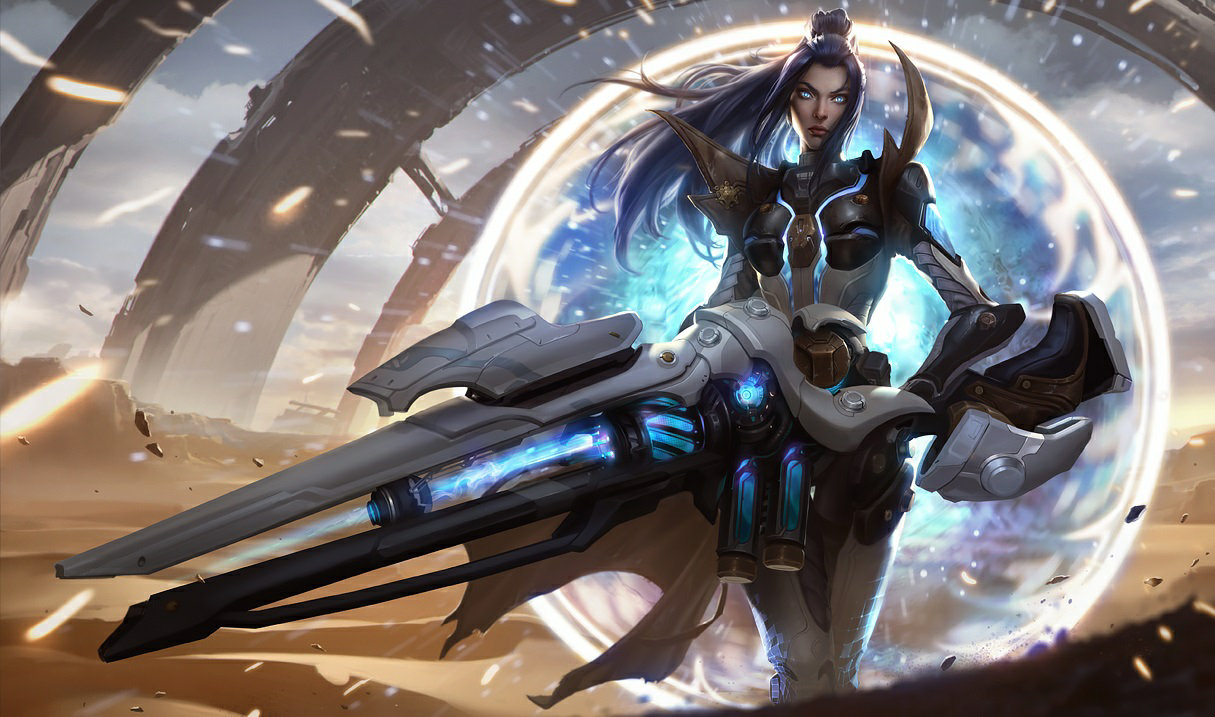 Pulsefire Caitlyn splash art