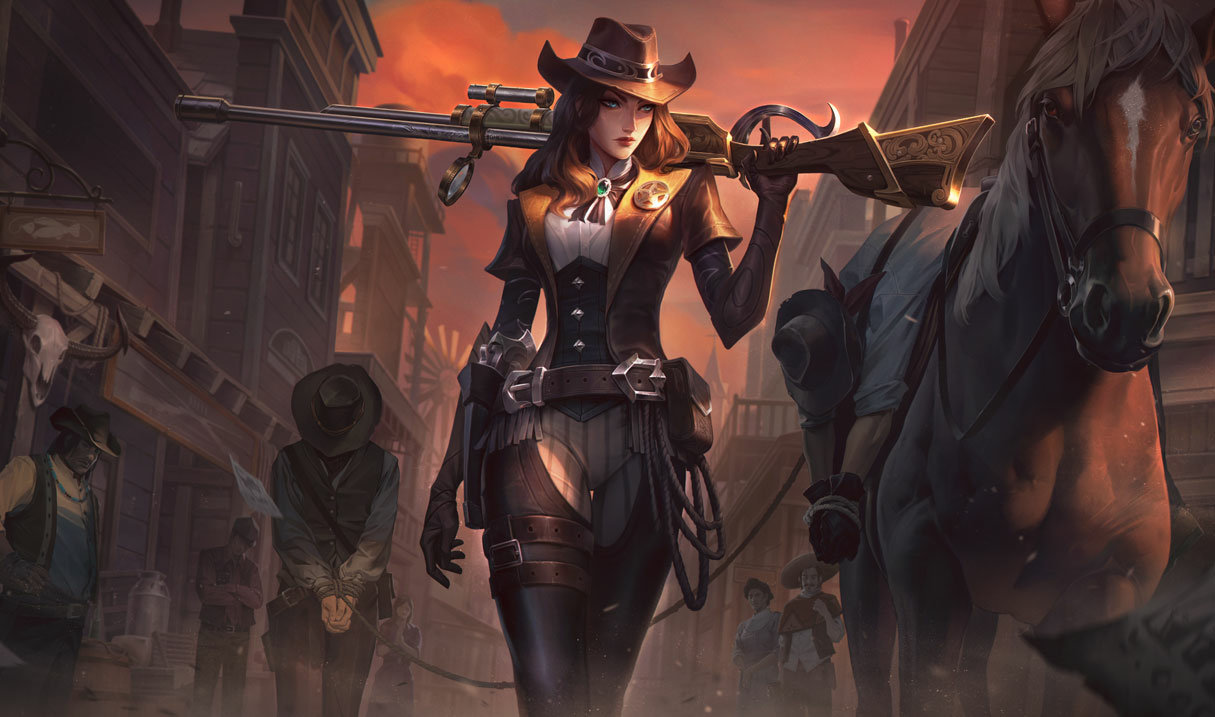 Sheriff Caitlyn splash art