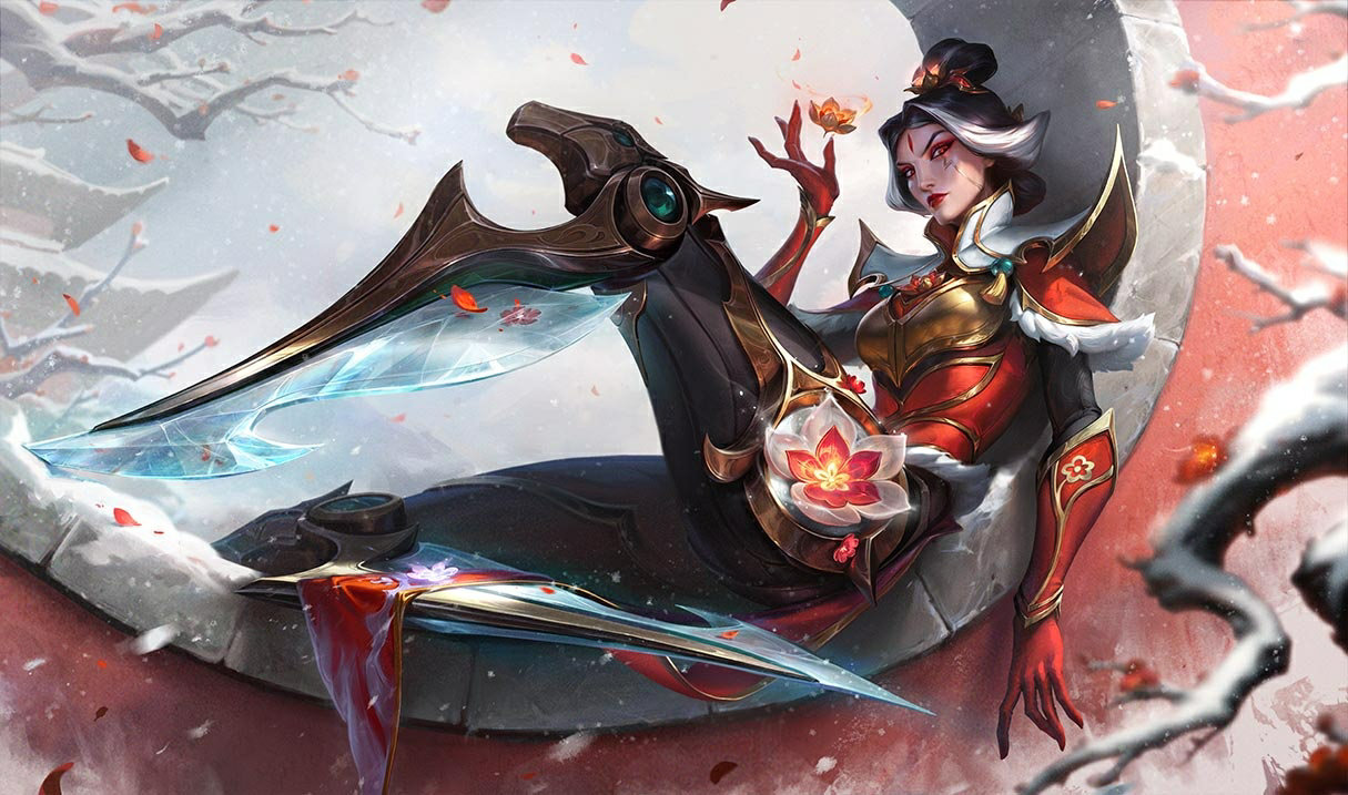Petals of Spring Camille splash art