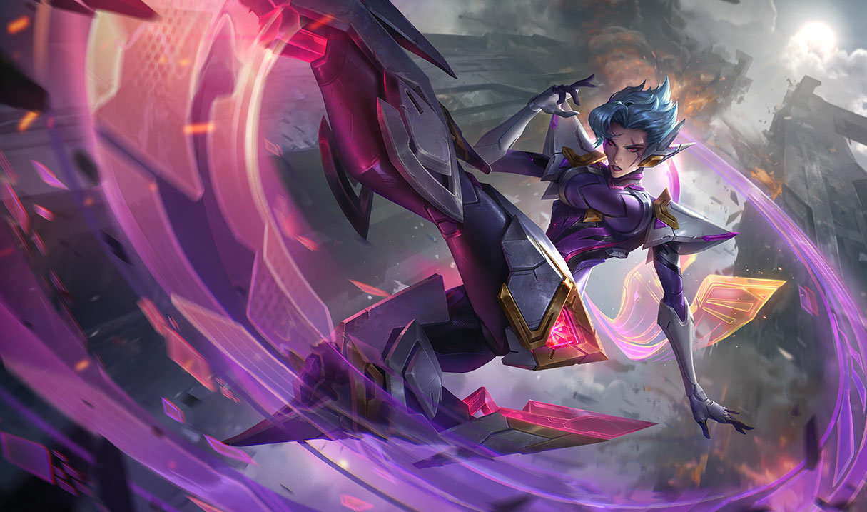 Strike Commander Camille splash art