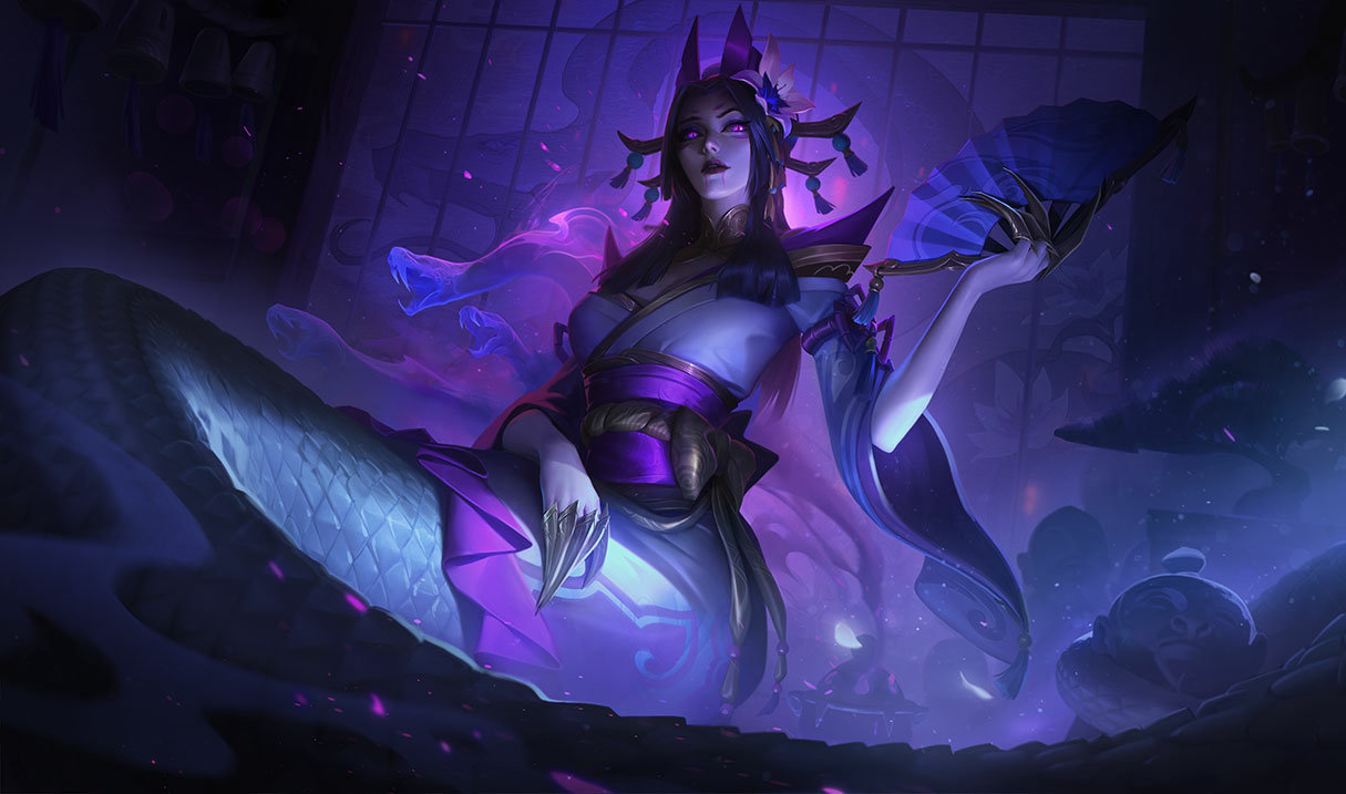 Spirit Blossom Cassiopeia splash art