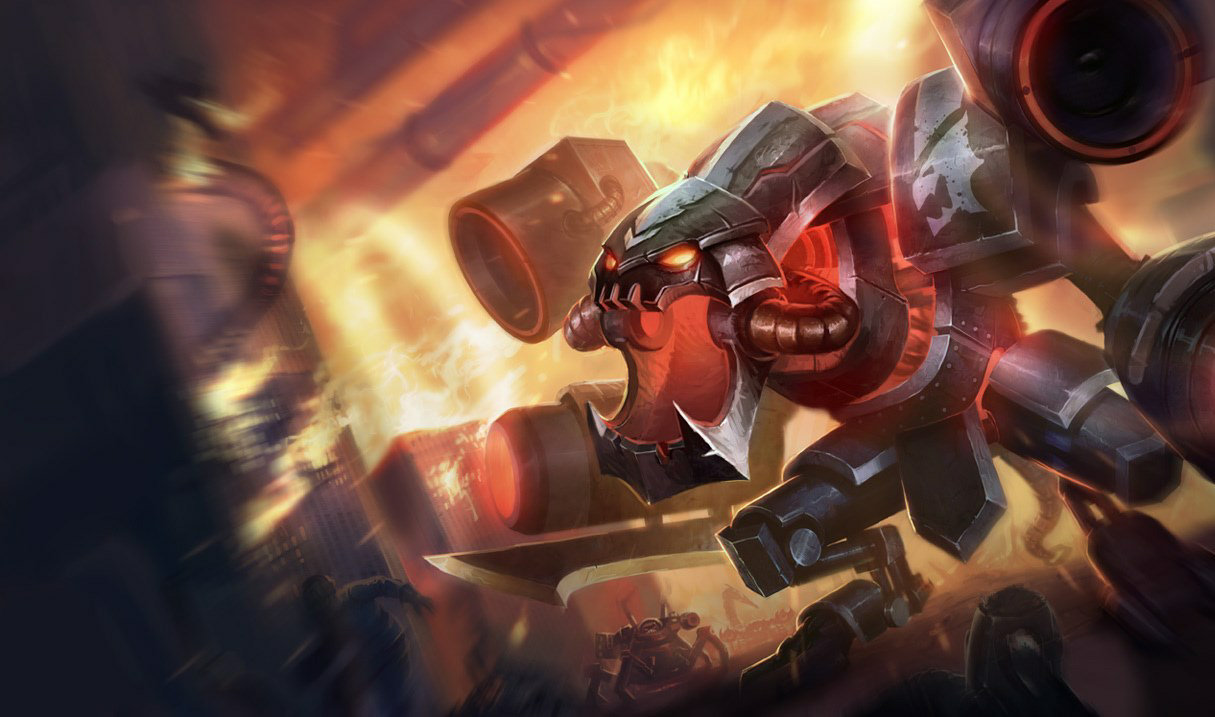 Battlecast Prime Cho’Gath splash art