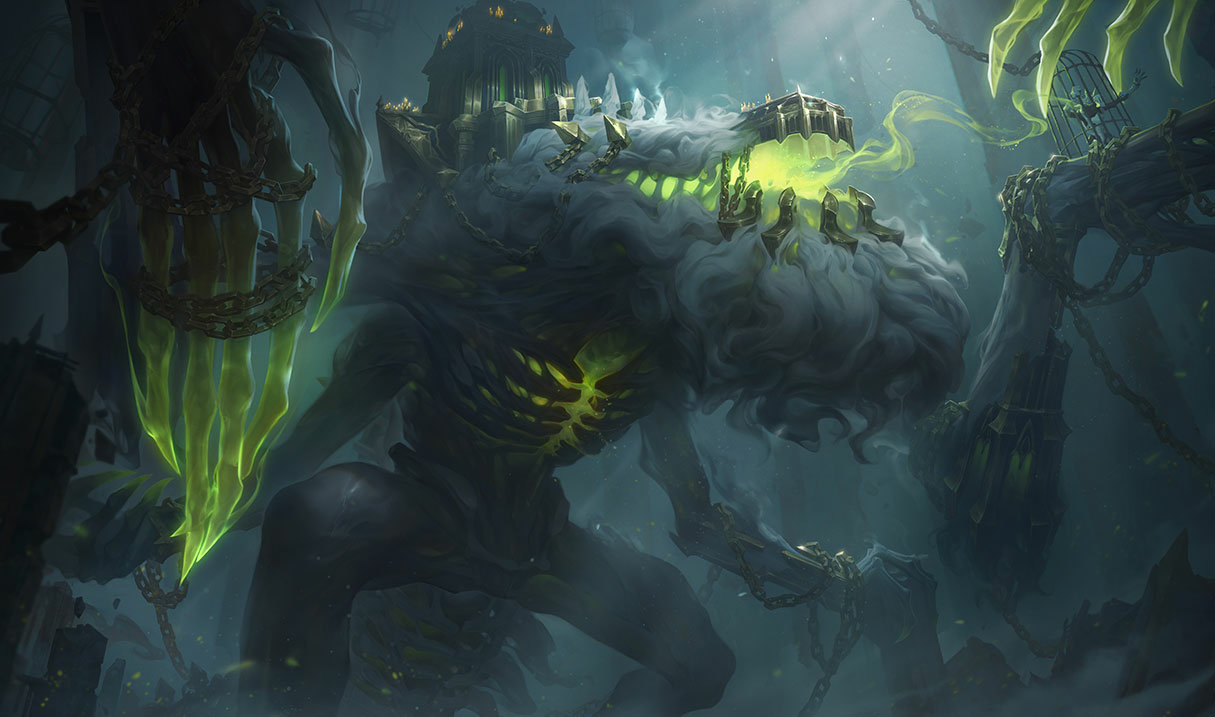 Broken Covenant Cho’Gath splash art