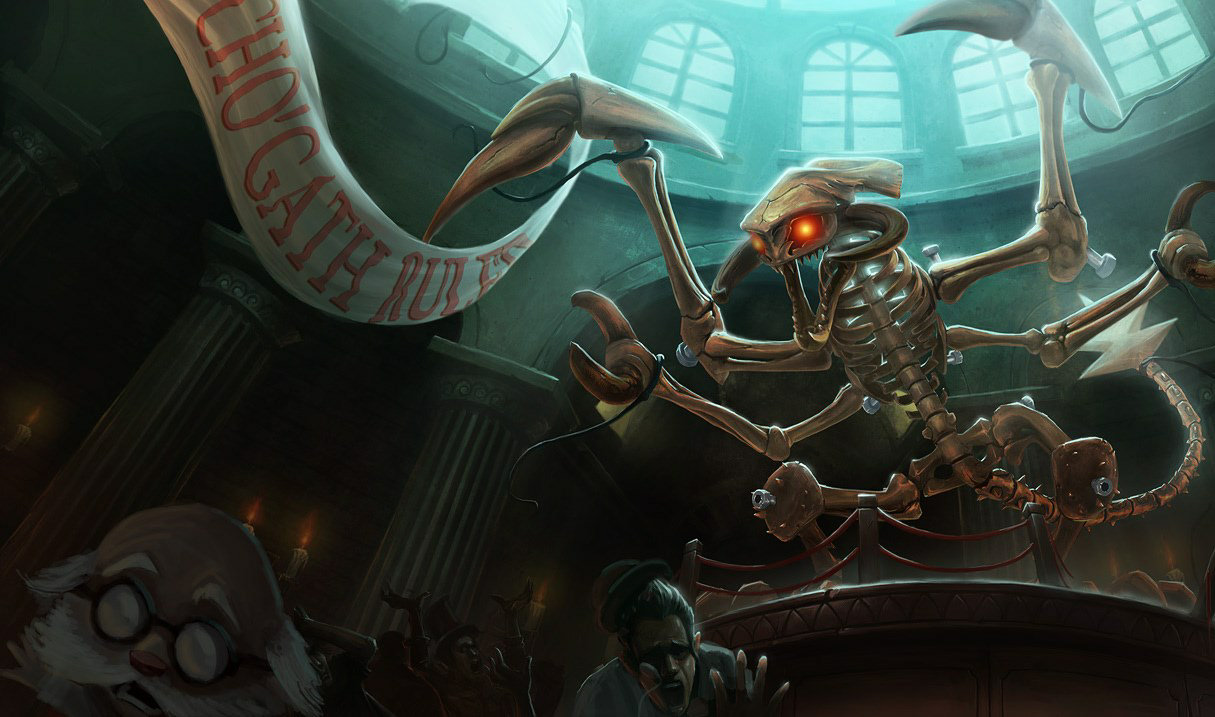 Jurassic Cho’Gath splash art