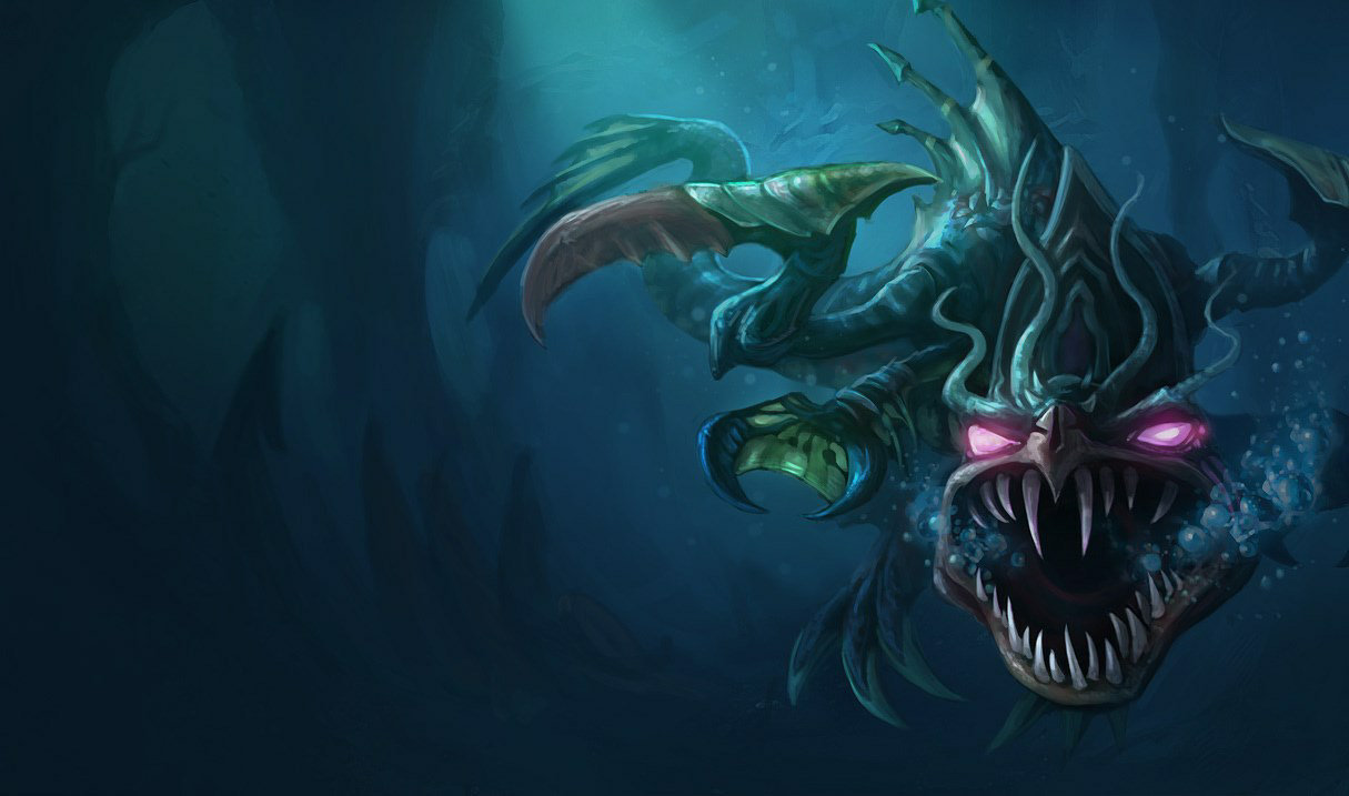 Loch Ness Cho’Gath splash art