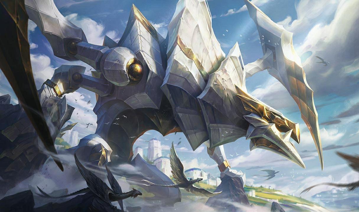 Petricite Cho’Gath splash art