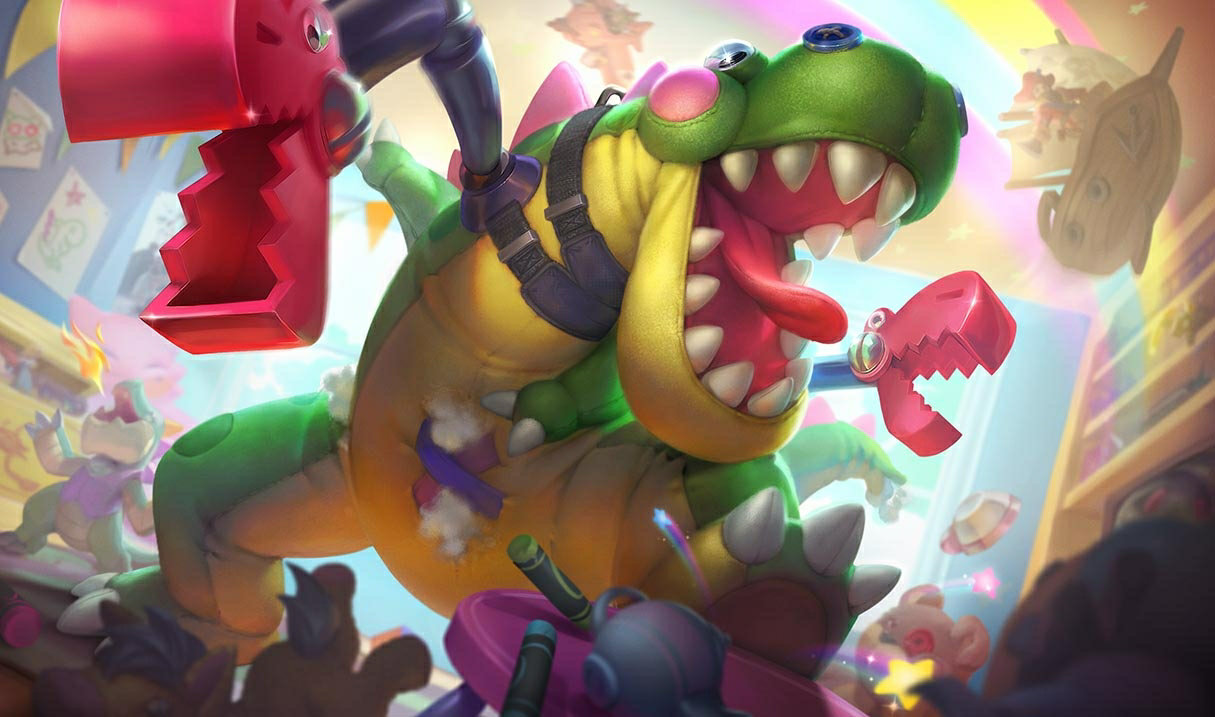 Toy Terror Cho’Gath splash art