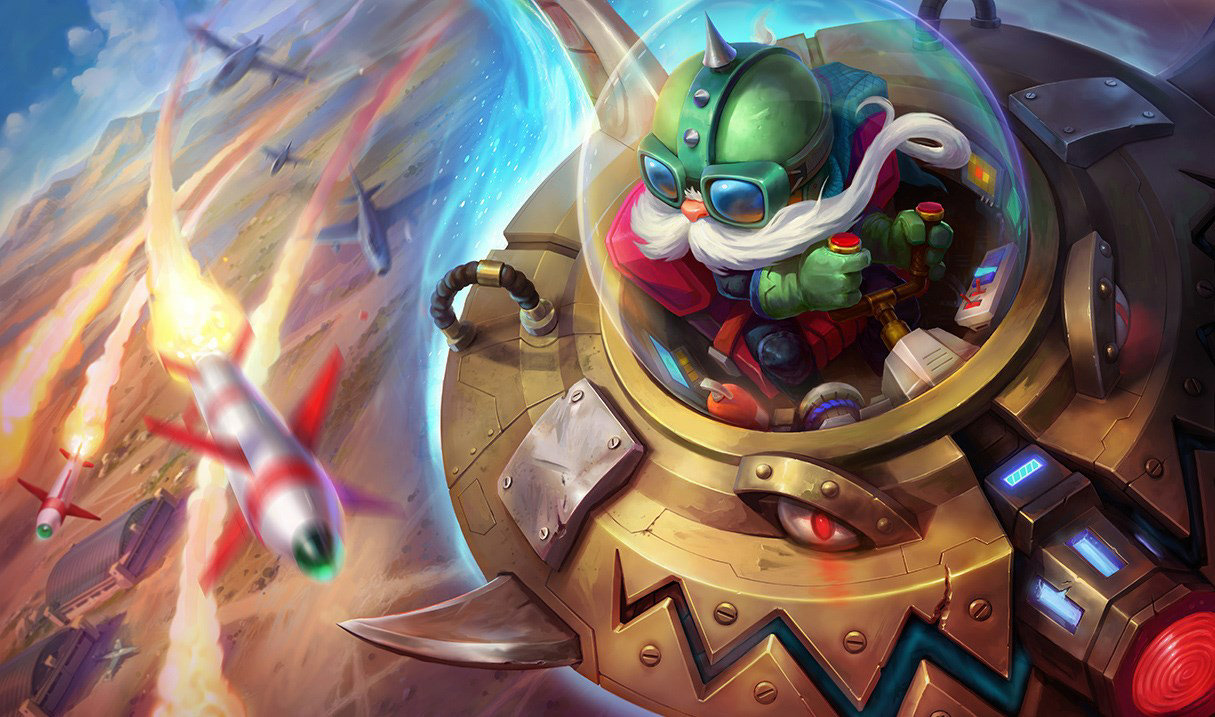 UFO Corki splash art