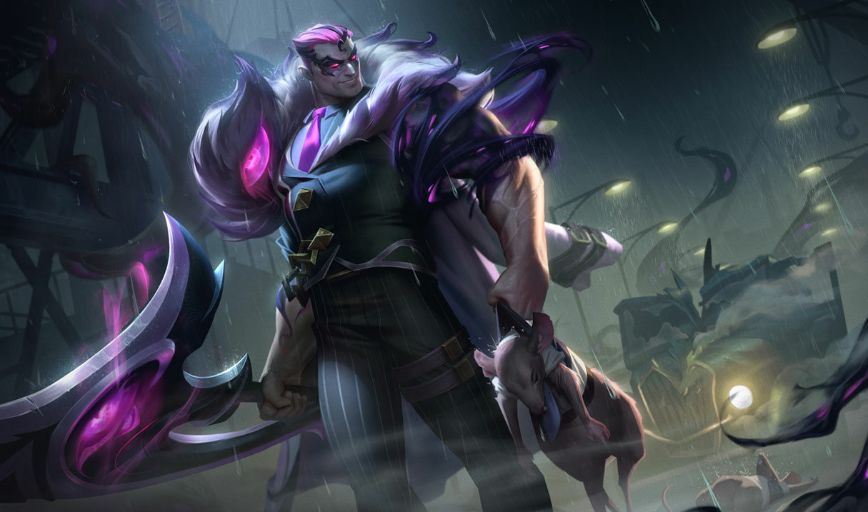 Crime City Nightmare Darius splash art