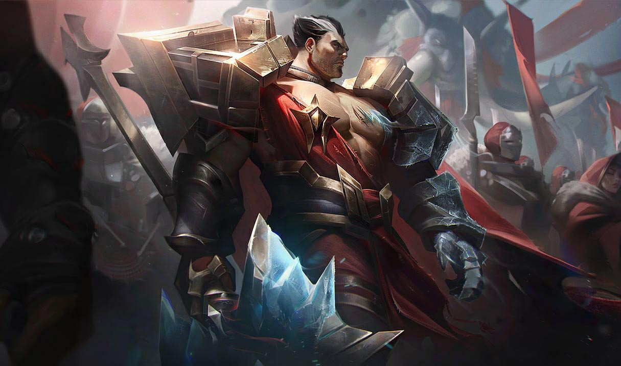 Prestige Triumphant General Darius splash art