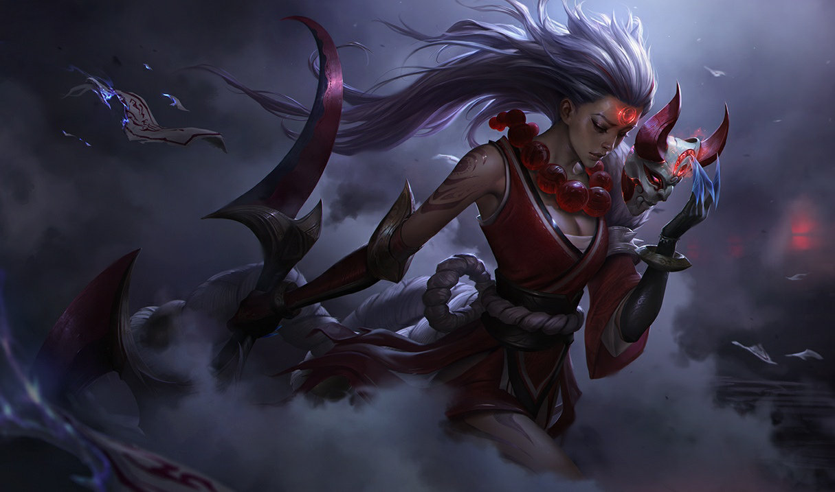 Blood Moon Diana splash art