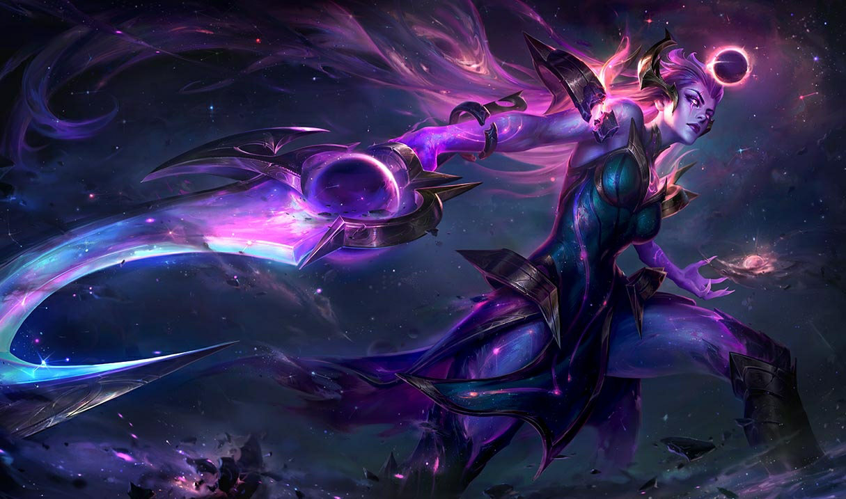 Dark Cosmic Diana splash art