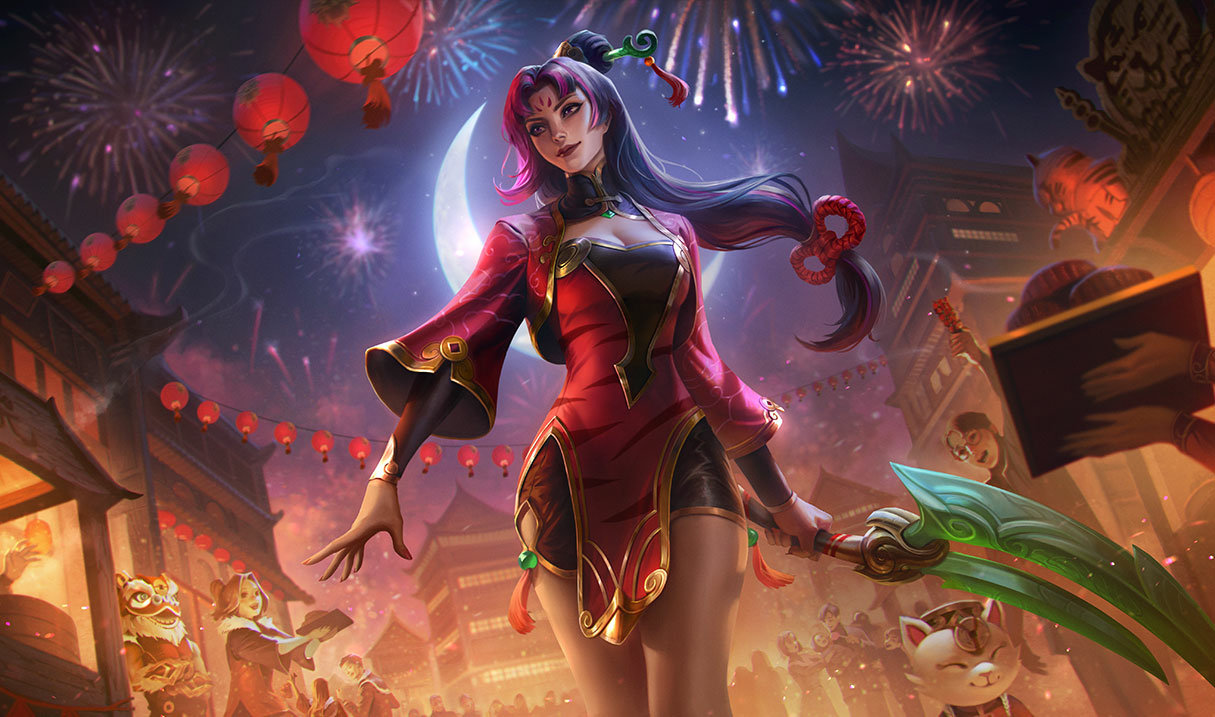 Firecracker Diana splash art