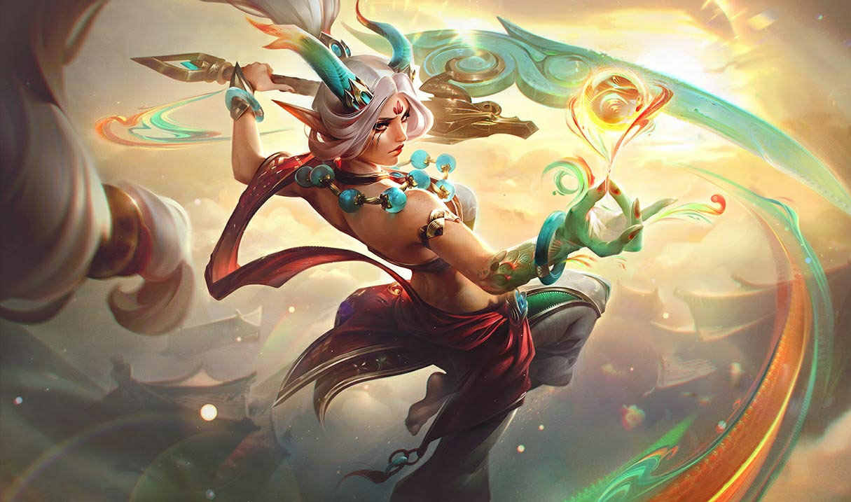 Heavenscale Diana splash art