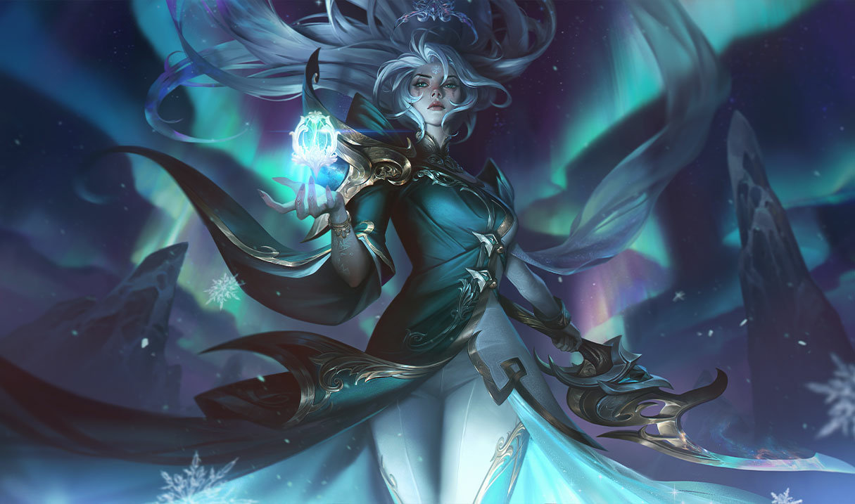 Winterblessed Diana splash art