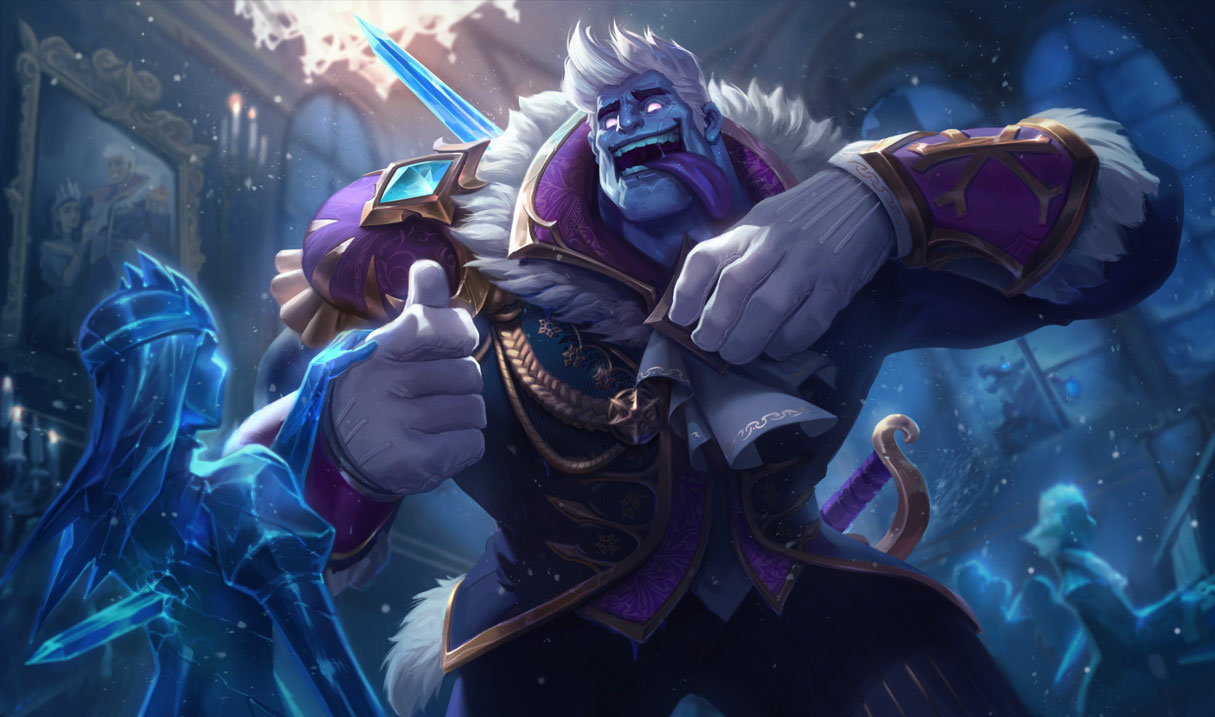 Frozen Prince Mundo splash art