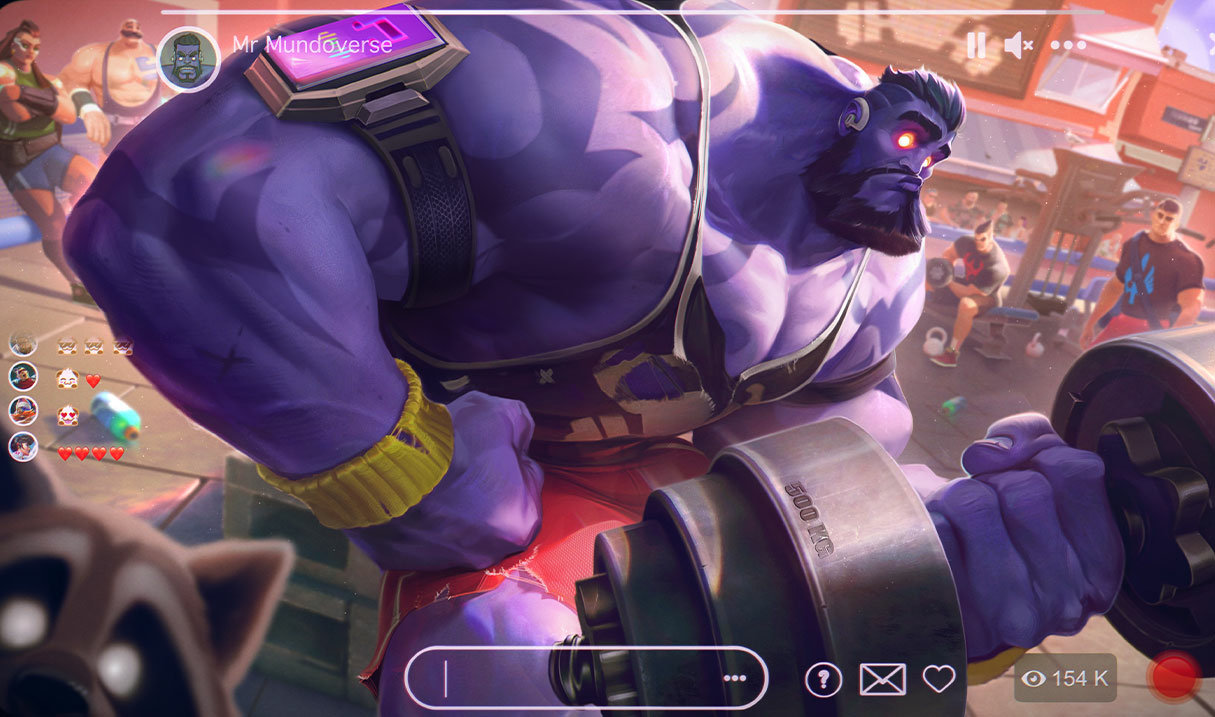 Mr. Mundoverse splash art