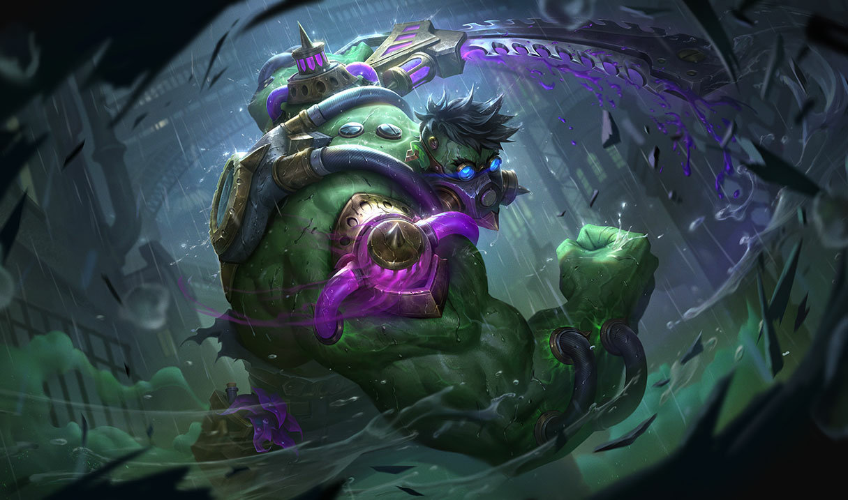 Toxic Dr. Mundo splash art