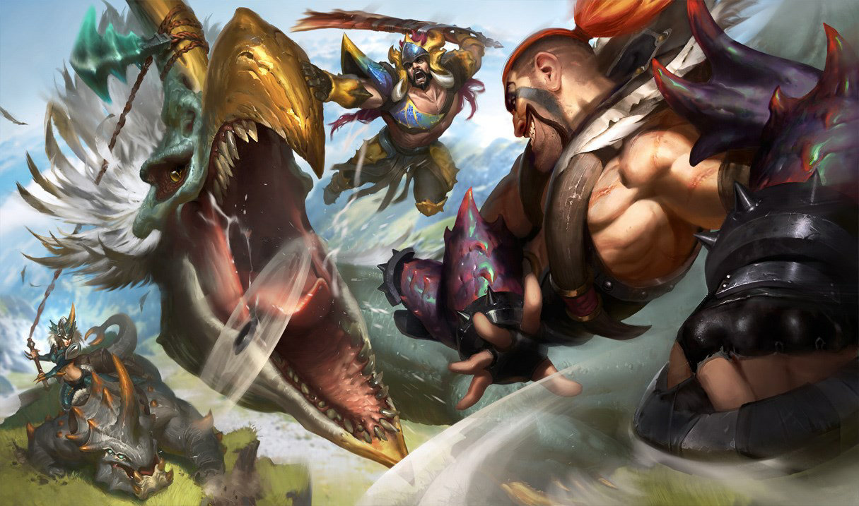 Beast Hunter Draven splash art