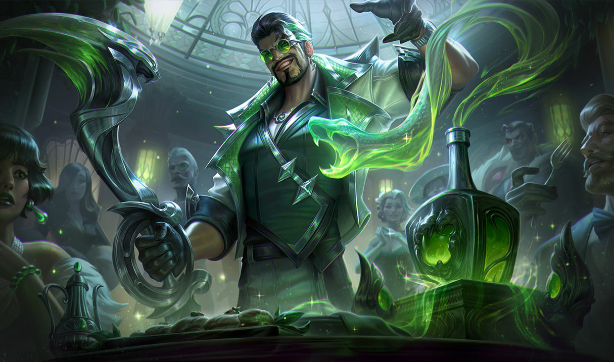 Debonair Draven splash art