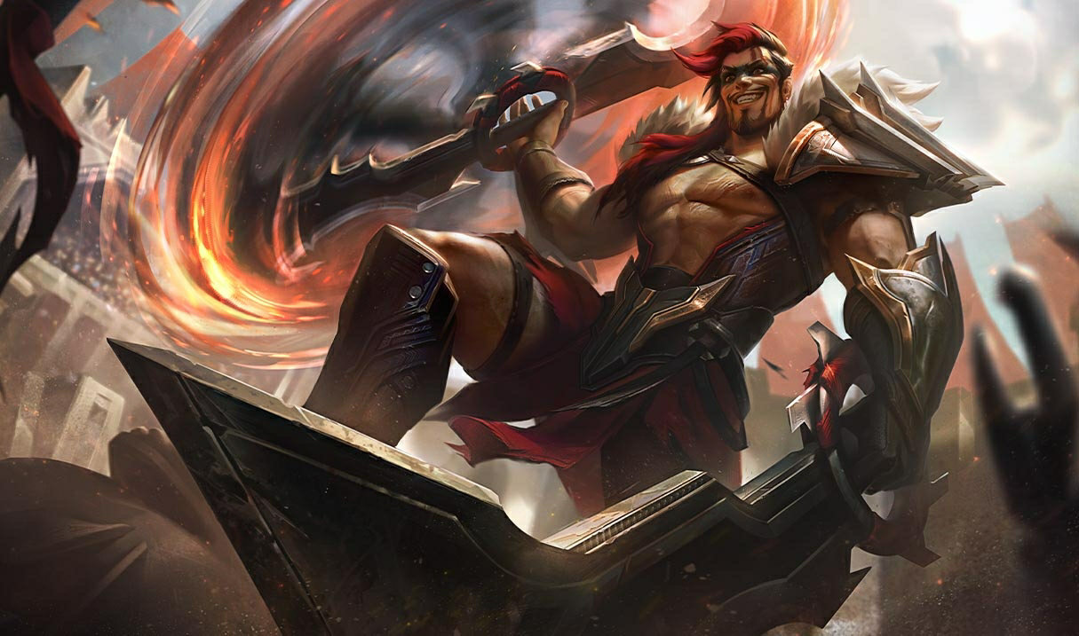 Grand Reckoning Draven splash art